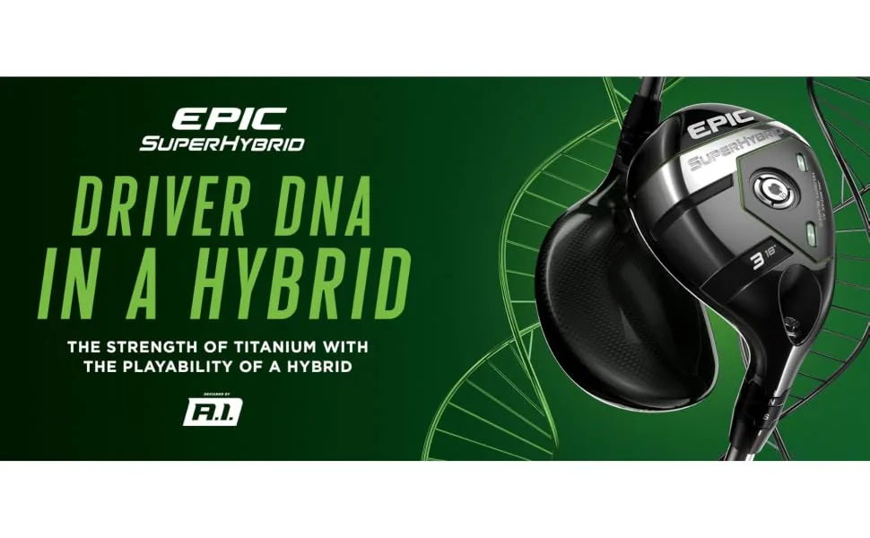 Callaway Golf Epic Super Hybrid Left Graphite Light 4 Hybrid - Epic Super Hybrid Featured Image