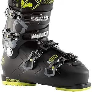 Rossignol Track 90 Mens Ski Boots Black Yellow 11.5 (29.5) - Track 90