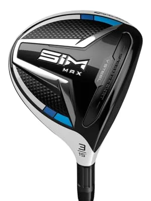 TaylorMade SIM MAX Fairway Left Fujikura Ventus Blue FW 5 Regular 15 Degrees - SIM MAX Fairway