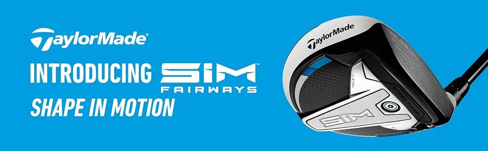 TaylorMade SIM MAX Fairway Left Fujikura Ventus Blue FW 5 Regular 15 Degrees - SIM Max Fairway