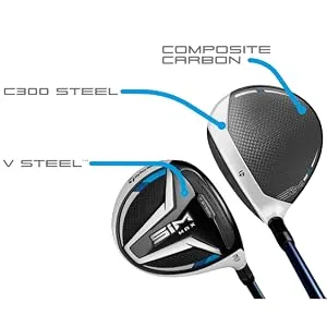 TaylorMade SIM MAX Fairway Left Fujikura Ventus Blue FW 5 Regular 15 Degrees - SIM MAX Fairway