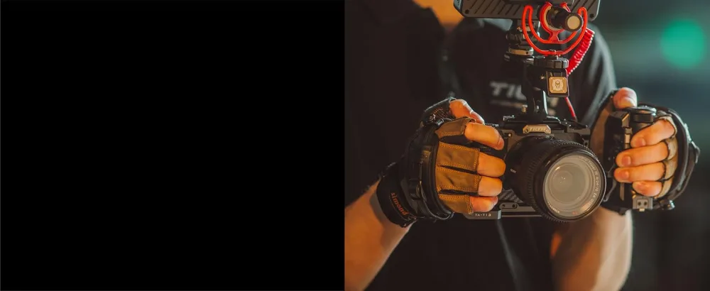 Tiltaing Lightweight Kit Compatible with Sony FX3 - Tactical Gray - Integrated Design. Half Cage & Full Cage