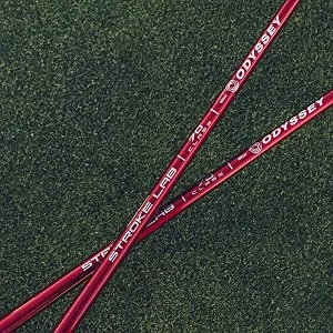 Odyssey Golf 2023 White Hot Versa Putter Right 35" Double Wide Double Bend Hosel, Pistol Grip - Red Stroke Lab Shaft