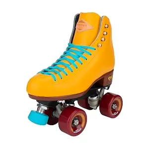 Riedell Skates - Crew - Outdoor Quad Roller Skate Turmeric 8 - Crew