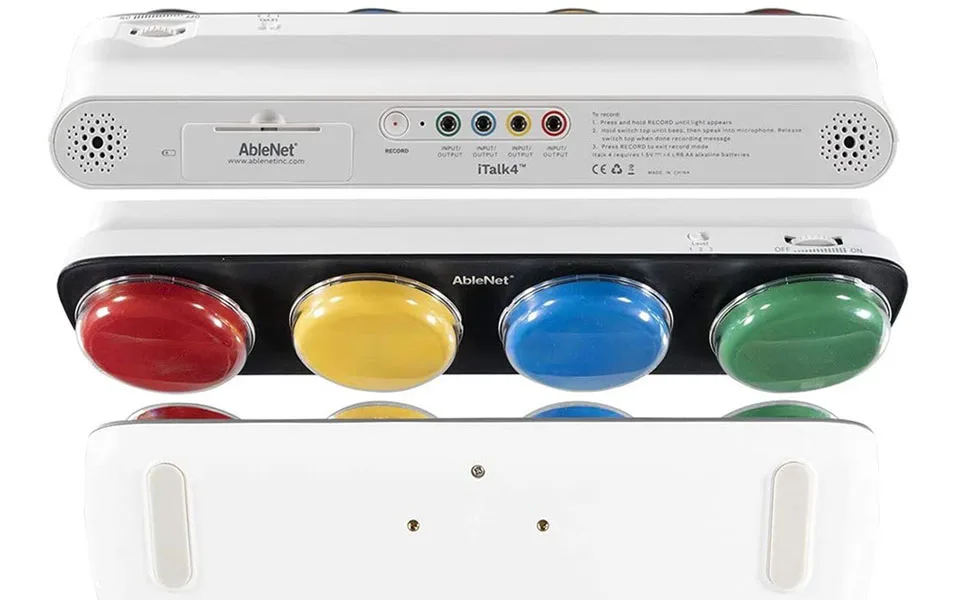 Ablenet iTalk4 with Levels Communication Device - 10000028 - iTalk4 with Levels