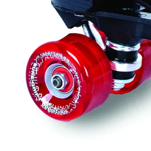 Boardwalk Black Outdoor Roller Skate - Red Motion Mens 10 - Womens 11 - Motion 78a wheels
