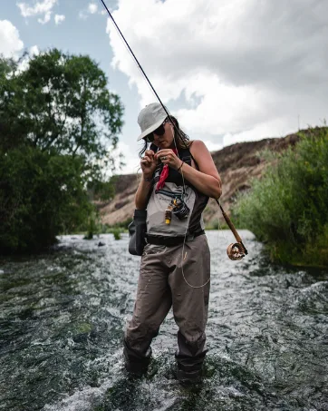 Redington Tilt Reel Silver/Black - fly fishing
