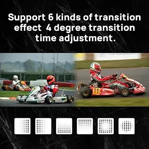 Cinetreak Mixer Mini Multi-Format Video Mixer Switcher 4 HDMI Inputs with USB 3.0 Video Capture PIP Chroma key Live Streaming Video Switcher - transition effect