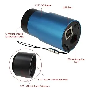 Astromania Camera Easy Autoguiding Set60 - The Key to Successful Planetary Photos Set 60 - product information 3
