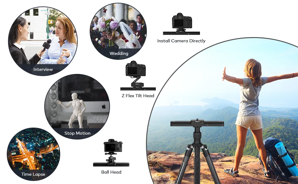 Smartta SliderMini 2 Motorized Camera Slider. Ultra Smooth & Portable. App or Manual Button Control. Video/Time Lapses/Stop Motion/Loop Mode/Curve Mode. 20cm/8 Travel Length. Loading up to 33LB. - multi purpose
