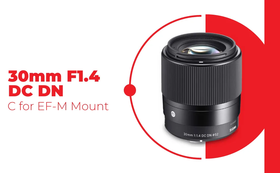 30mm F1.4 DC DN | C for EF-M Mount Single - 30mm F1.4 DC DN | C for EF-M Mount