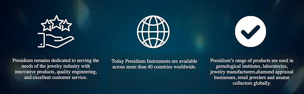 Presidium Instruments Gem Tester II (PGT II) with Assisted Thermal Calibration (ATC) for Identifying Diamonds/Moissanites and Common Colored Gemstones Presidium Gem Tester Complete Unit - Image 4