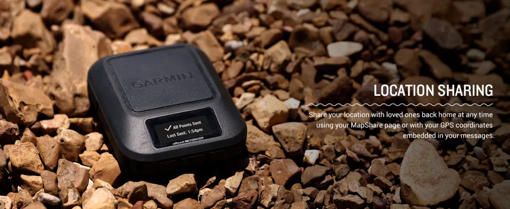 Garmin inReach Messenger Handheld Satellite Communicator, Global Two-Way Messaging - Garmin inReach Messenger