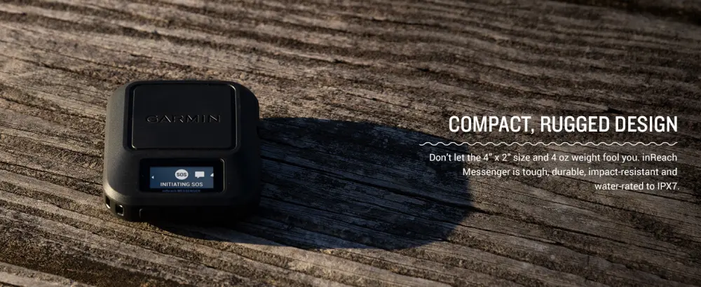 Garmin inReach Messenger Handheld Satellite Communicator, Global Two-Way Messaging - Garmin inReach Messenger