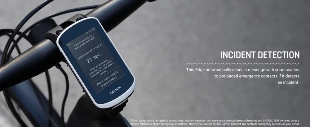 Garmin Edge Explore 2, Easy-To-Use GPS Cycling Navigator, eBike Compatibility, Maps and Navigation, with Safety Features Standard Navigator - Garmin Edge Explore 2
