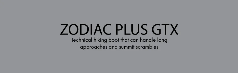 SCARPA Men's Zodiac Plus GTX Waterproof Gore-Tex Boots for Backpacking and Hiking 10.5 Shark/Orange - Title