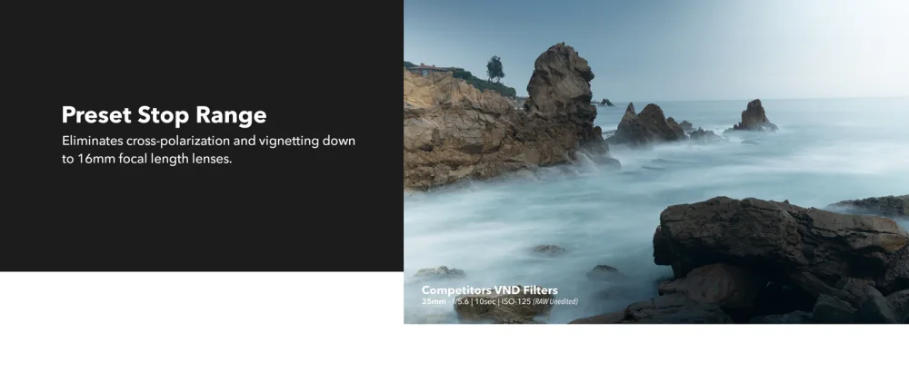 PolarPro 82mm Peter McKinnon Variable ND Filter | Signature Edition II (2-5 Stop) Single - [pmvnd edition 2], peter mckinnon polar pro signature, peter mckinnon vnd II,