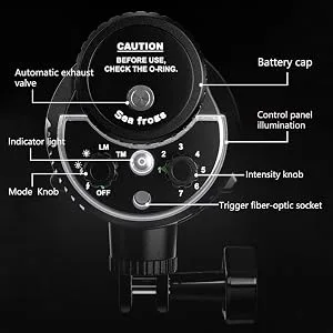 MEIKON SF-01 Waterproof Flash Strobe 32GN for Sony Canon Fujifilm Nikon Underwater Camera Housings Diving Case - product information 4