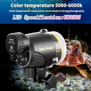 MEIKON SF-01 Waterproof Flash Strobe 32GN for Sony Canon Fujifilm Nikon Underwater Camera Housings Diving Case - product information 5