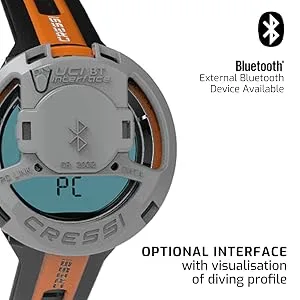 Cressi Underwater Diving Computer: Four Operative Modes with a Simple Interface - Neon: Created in Italy Black - SCUBA DIVING COMPUTER, SCUBA DIVING WRIST COMPUTER, CRESSI COMPUTER, DIVE COMPUTER, DIVE CONSOLE