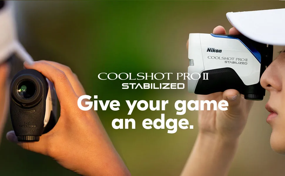 Nikon COOLSHOT PROII STABILIZED, White, Blue, Black - COOLSHOT PRO II