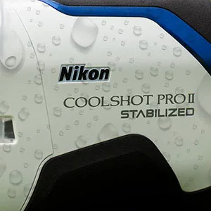 Nikon COOLSHOT PROII STABILIZED, White, Blue, Black - Waterproof. Fogproof.
