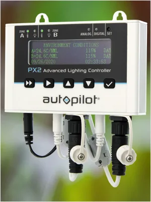 AutoPilot APDPX2 Advanced PX2 Lighting Controller, White - Autopilot PX2 Advanced Lighting Controller
