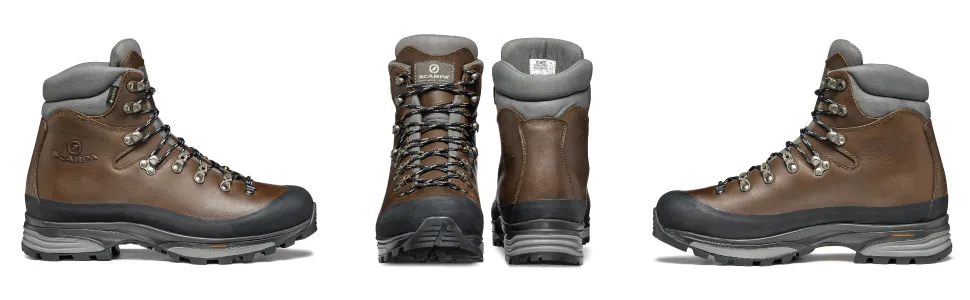 SCARPA Men's Kinesis Pro GTX Waterproof Gore-Tex Boots for Hiking and Backpacking 7.5-8 Ebony - Slide