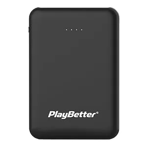 SkyCaddie SX550 Handheld Golf GPS Power Bundle | Includes PlayBetter Portable Charger and Protective Hard Case | Distance Rangefinder Device | 5.5" Display, 35,000 Maps, Dynamic HoleVue +Charger & Hard Case SX550 - PlayBetter Portable Charger Power Bank