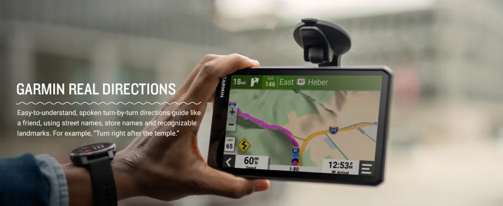 Garmin DriveCam 76, Large, Easy-to-Read 7 GPS car Navigator, Built-in Dash Cam, Automatic Incident Detection, High-Resolution Birdseye Satellite Imagery 7" with Camera Navigator - Garmin DriveCam 76