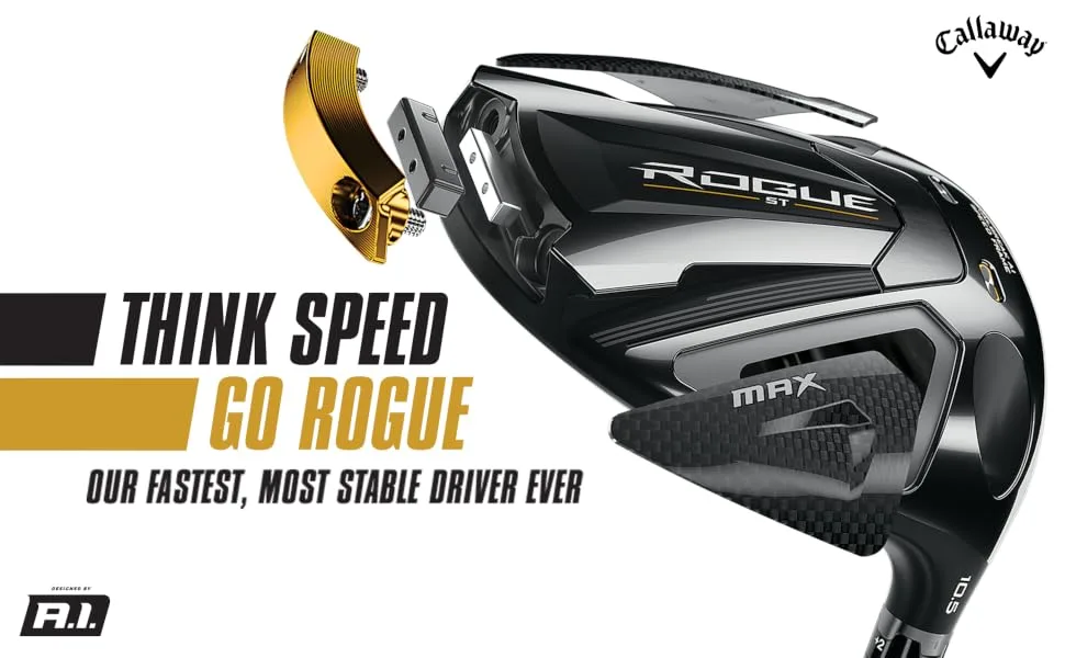 Callaway Golf 2022 Rogue ST Max Draw Driver Right Cypher 50G Regular 10.5 degrees - Rogue ST Max