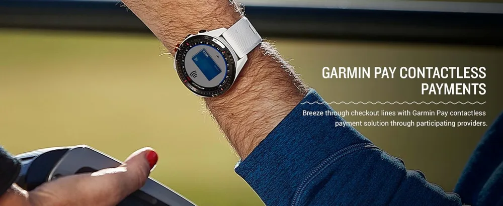 Garmin Approach S62, Premium Golf GPS Watch, Built-in Virtual Caddie Black Watch only - Garmin Approach S62