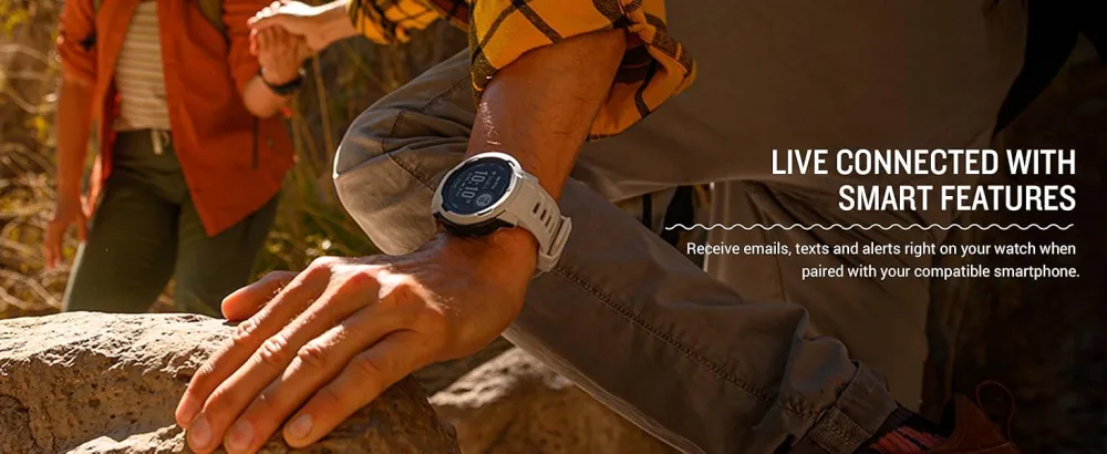 Garmin Instinct 2 Solar, GPS Outdoor Watch, Solar Charging Capabilities, Multi-GNSS Support, Tracbak Routing, Graphite Instinct 2 Solar (Graphite) 45 MM Instinct 2 Solar Watch - Garmin Instinct 2 Series
