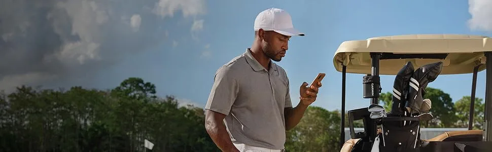 Garmin Approach Z82, Golf GPS Laser Range Finder, Accuracy Within 10 of The Flag, 2-D Course Overlays - Approach Z82