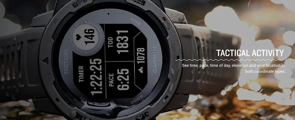 Garmin Instinct 2 Solar, Tactical-Edition, GPS Outdoor Watch, Solar Charging Capabilities, Multi-GNSS Support, Tracback Routing, Coyote Tan Instinct 2 Solar Tactical (Coyote Tan) 45 MM Instinct 2 Solar Watch - Garmin Instinct 2 series