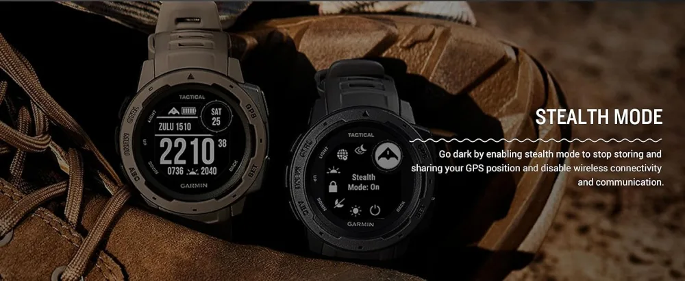 Garmin Instinct 2 Solar, Tactical-Edition, GPS Outdoor Watch, Solar Charging Capabilities, Multi-GNSS Support, Tracback Routing, Coyote Tan Instinct 2 Solar Tactical (Coyote Tan) 45 MM Instinct 2 Solar Watch - Garmin Instinct 2 series
