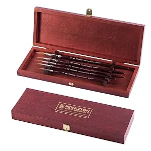 Princeton Artist Brush Kolinsky Sable Collectors Set 5 -Piece - Collector