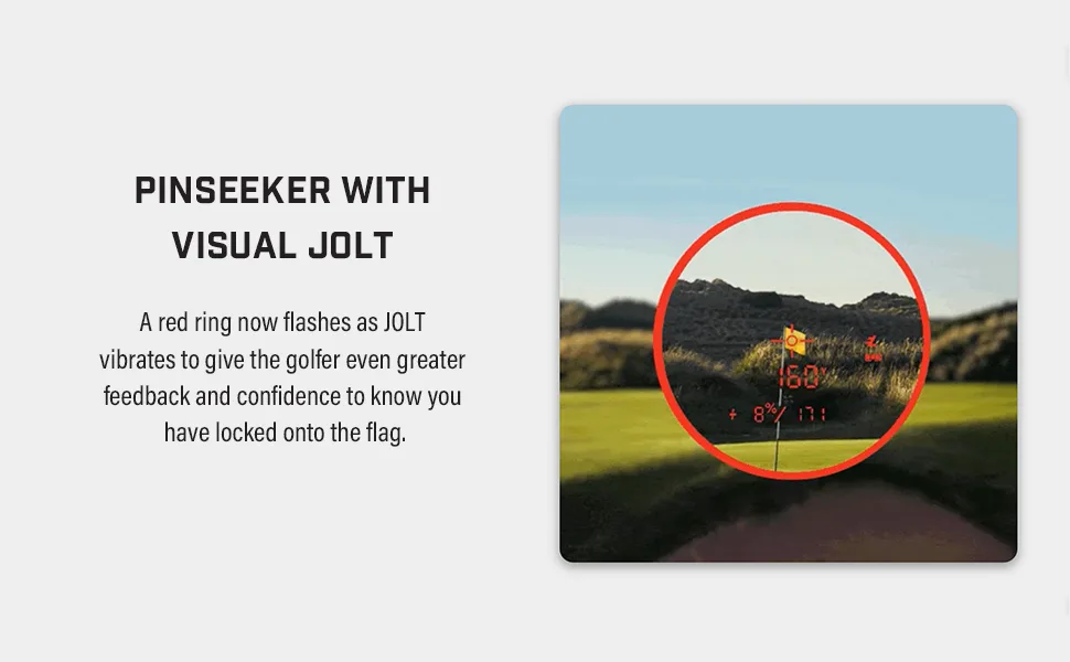 Bushnell Golf Pro X3 Golf Laser Rangefinder, Waterproof, Slope + Elements Compensation, Locking Slope Switch, Dual Display, Bite Magnet Mount - Bushnell Golf Pro X3