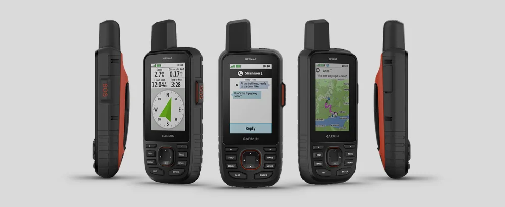Garmin GPSMAP 67i Rugged GPS Handheld with inReach Satellite Technology, Two-Way Messaging, Interactive SOS, Mapping InReach Technology - Garmin GPSMAP 67i