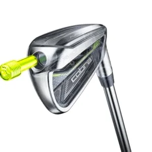 Cobra Golf 2021 Men's Radspeed Combo Iron Set Right UST Recoil 460 ESX Senior 5-GW - Tuned Rad Weighting