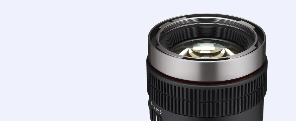 Samyang 75mm T1.9 Full Frame Cine Auto Focus Lens for Sony E (SYCAF75-NEX) - Cine AF