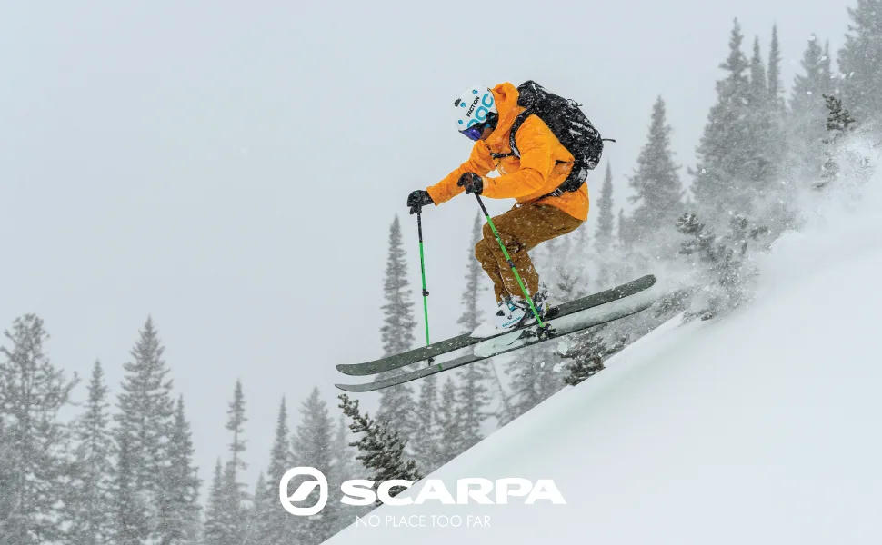SCARPA Men's Maestrale RS Alpine Touring Ski Boots for Backcountry and Downhill Skiing White/Black/Azure 25.5 - MAESTRALE RS