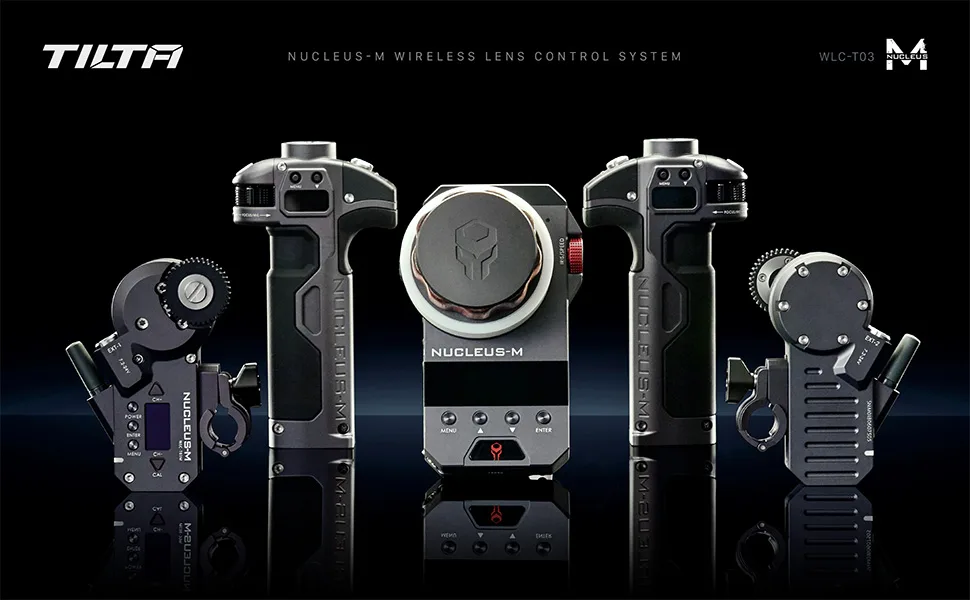 Tilta Nucleus-M: Wireless Lens Control System, Partial Kit I | Follow Focus | WLC-T03-K1 - Nucleus-M Wireless Lens Control System WLC-T03