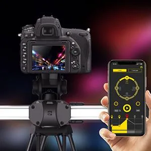 Zeapon Micro 3 E1000 Motorized Double Distance Camera Slider, Travel Distance 42.13 inch Hellaflush Design 4KG-12KG Payload - Timelapse Preview with Single Tap