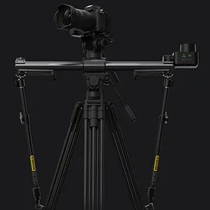 Zeapon Micro 3 E1000 Motorized Double Distance Camera Slider, Travel Distance 42.13 inch Hellaflush Design 4KG-12KG Payload - Triple Support System