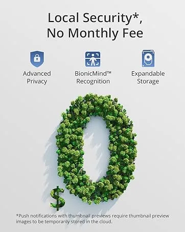 eufy Security eufyCam 3 4-Cam Kit, Security Camera Outdoor Wireless, 4K Camera with Integrated Solar Panel, Forever Power, Face Recognition AI, Expandable Local Storage, Spotlight, No Monthly Fee 4 Camera Kit - product information 4