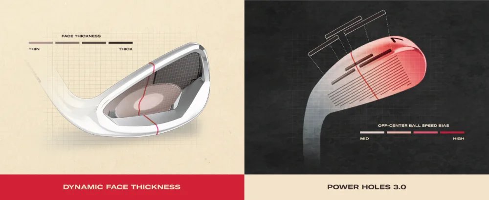 Wilson Dynapower Men's Golf Irons Right Steel Regular - dynapower irons