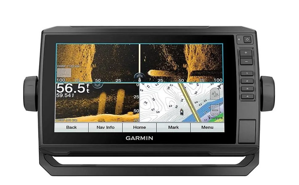 Garmin ECHOMAP UHD 93sv, 9" Keyed-Assist Touchscreen Chartplotter with U.S. LakeVu g3 and GT54UHD-TM transducer - product information 1
