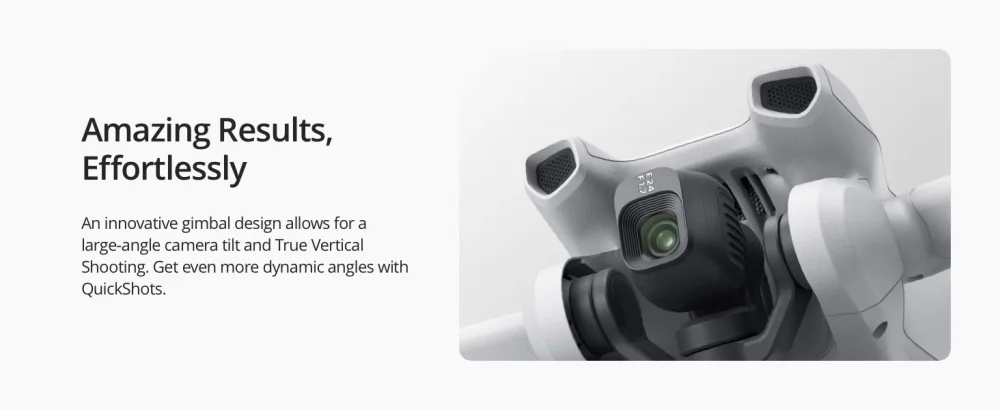 DJI Mini 3 Fly More Combo (DJI RC) - Lightweight and Foldable Mini Camera Drone with 4K HDR Video, 38-min Flight Time, True Vertical Shooting, and Intelligent Features - mini 3 banner 3