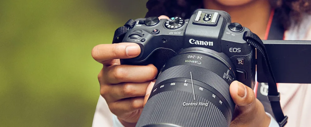 Canon RF 24240mm F4-6.3 is USM Lens, Black - Control Ring